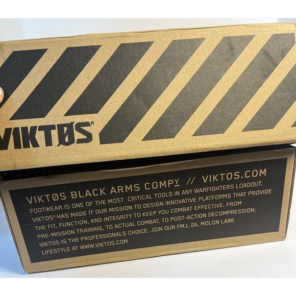 Viktos Combat Desert Tan Tactical Mens Boots Size 8.5 NIB - Picture 9 of 9